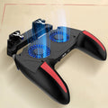 H10 mobile gaming controller for smartphones with touch screen interface.