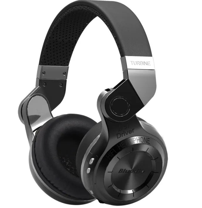 Blue String T2 Smart Edition 4.1 Bluetooth headset with metal rotary folding design in black or white colour
