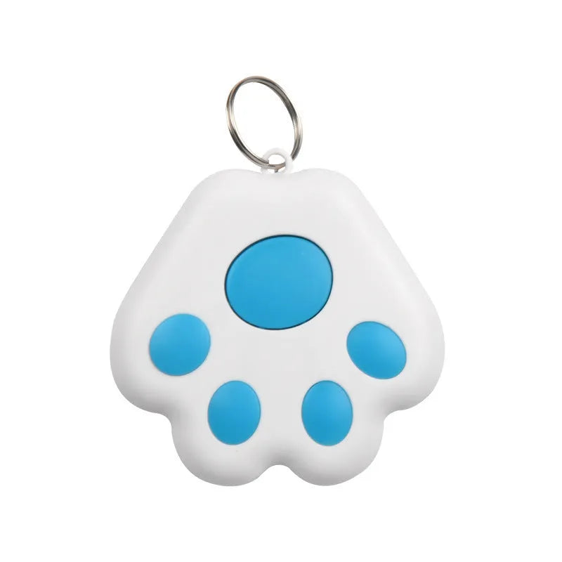 Bluetooth dog tracking pendant in various colours with 42mm dimensions and collar attachment
