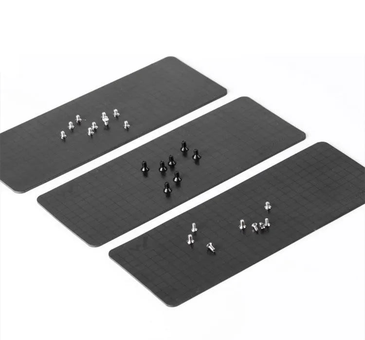 117 in 1 electronics screwdriver set with bits, magnetic pad, and flexible extension rod in a case.