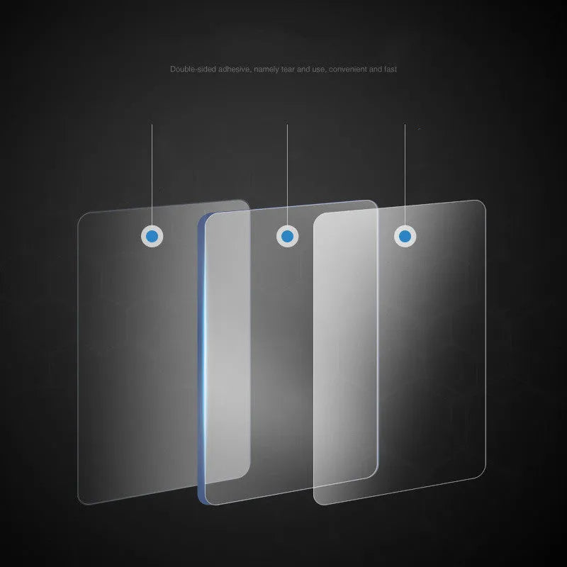 Transparent nano double-sided adhesive stickers 6cm x 6cm 10 pieces set