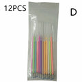 Glittering Gel 48-colour fluorescent high-gloss pen refills in plastic casing with 1.0mm tip