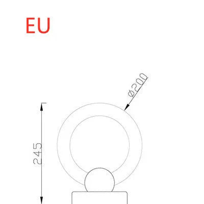 Wooden circular chandelier with acrylic shade in Nordic style for living room illumination