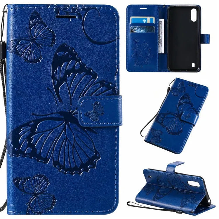 Xiaomi Butterfly wallet-style mobile phone case in a solid colour with fold-over flap and card slots.
