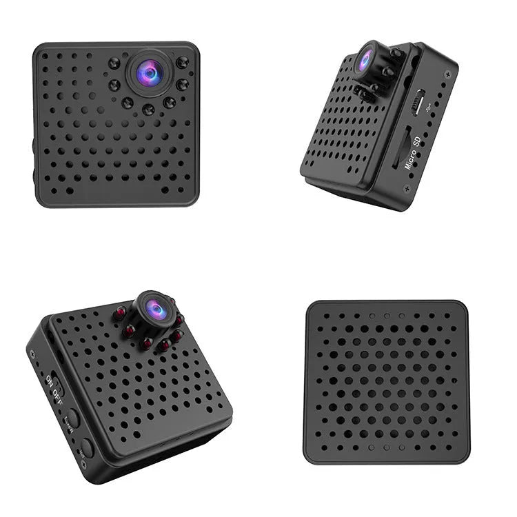 W18 outdoor aerial photography HD night vision camera in black with plastic body and 1080P lens