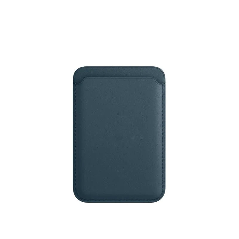 Magnetic phone case with card holder compatible with MagSafe in PU leather