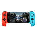 Cytec wireless Bluetooth telescopic game handle in black showing extended position for phone gaming