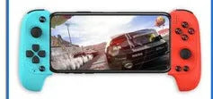 Cytec wireless Bluetooth telescopic game handle in black showing extended position for phone gaming