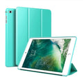 Black TPU clamshell case with built-in silicone stand for a 9.7-inch iPad Air 2 tablet.