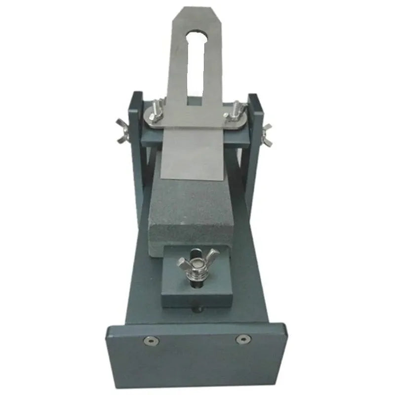 Fixed angle sharpener tool for woodworking with adjustable gantry and aluminium alloy construction