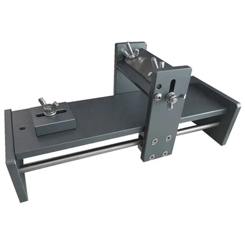 Fixed angle sharpener tool for woodworking with adjustable gantry and aluminium alloy construction