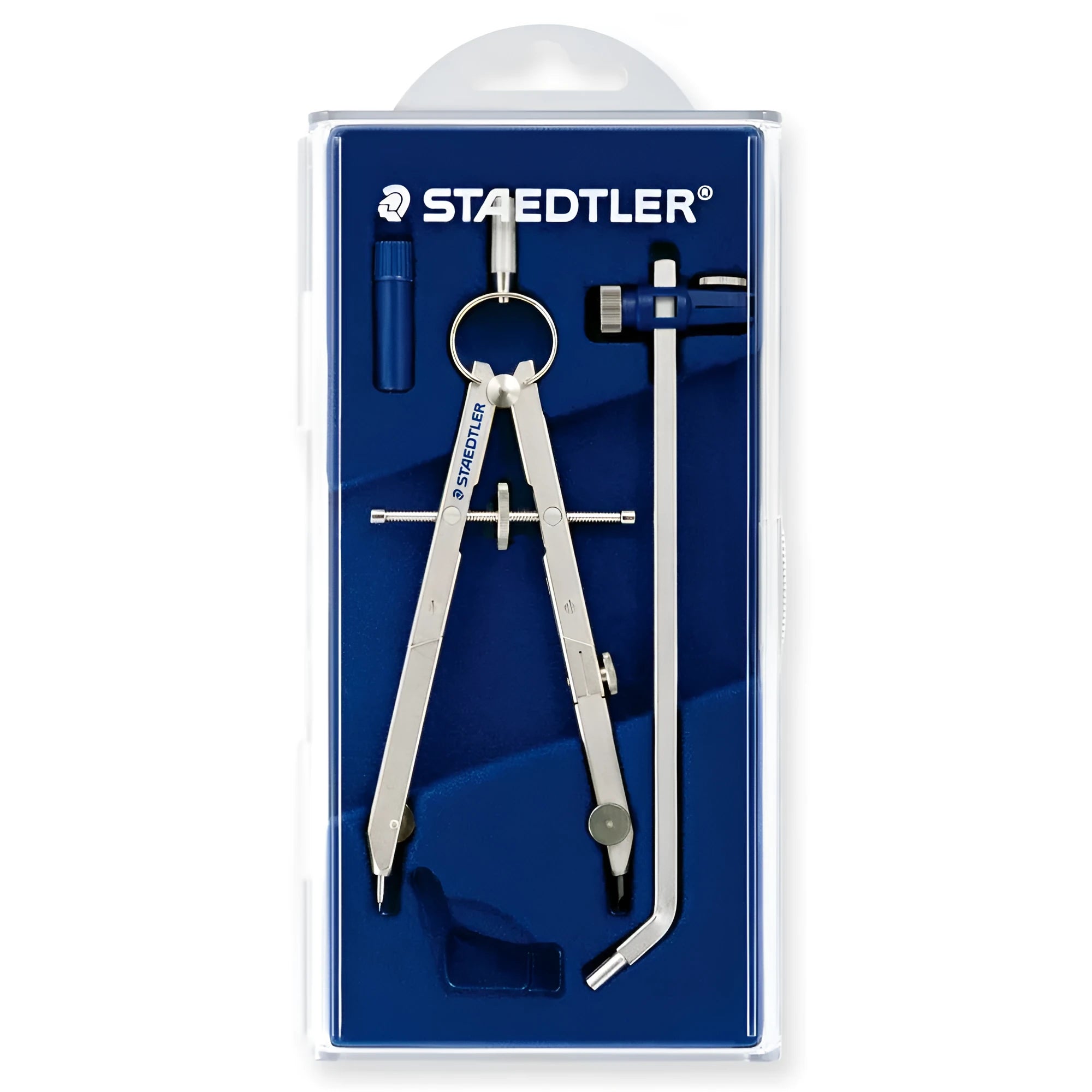 STAEDTLER 551 01 precision car compass with telescopic rod and steel construction