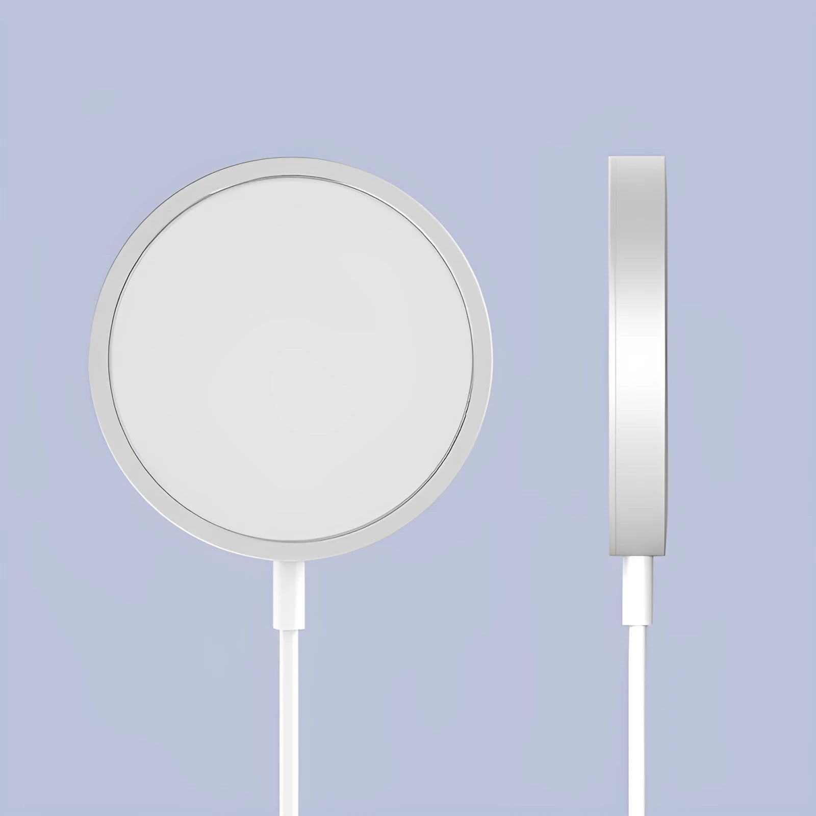 Metal Magsafe magnetic wireless charger compatible with iPhone 12 and iPhone 13 in four colour options