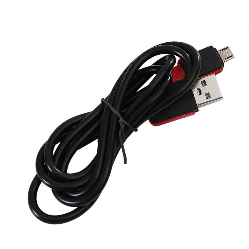 Red COB LED rechargeable flashlight with magnetic base for hands-free use during outdoor activities