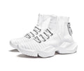 Men's black and white casual sports shoes with mesh lining available in sizes 39-47 UK