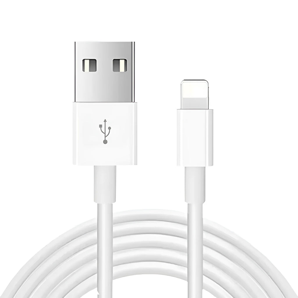 White USB-C 20W fast charger with 1 metre cable for iPhone and iPad