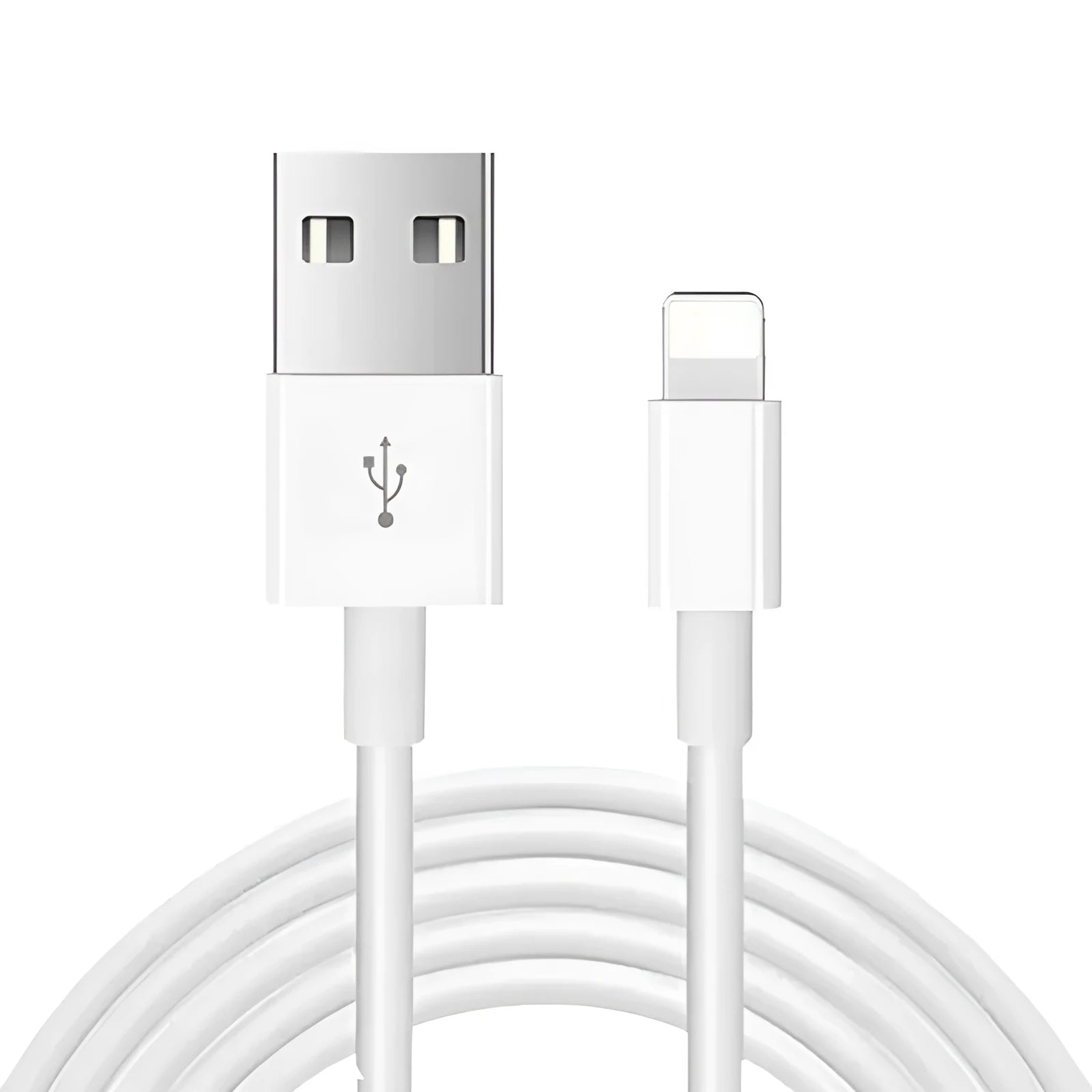 White USB-C 20W fast charger with 1 metre cable for iPhone and iPad