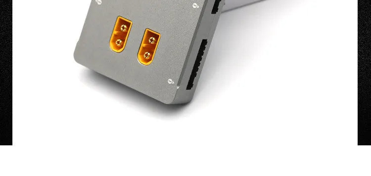 Grey Astor parallel charging board for electric toy aircraft batteries