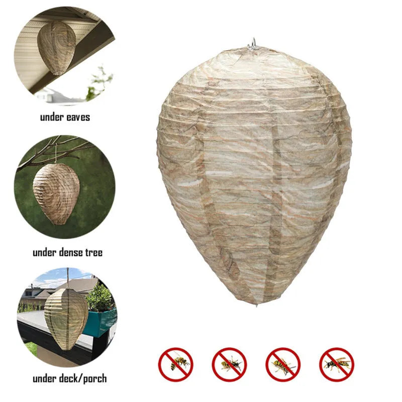 White paper honeycomb lantern with photographic colour print, shown expanded to 22cm by 28cm.