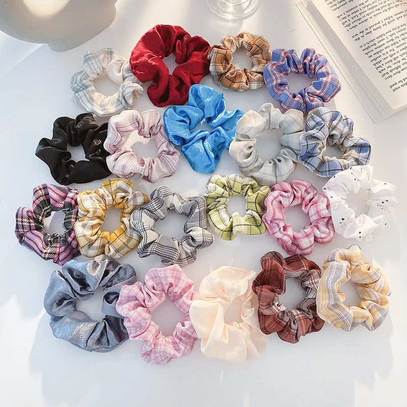 Children's small intestine hair ring and large intestine head rope set in multiple colours