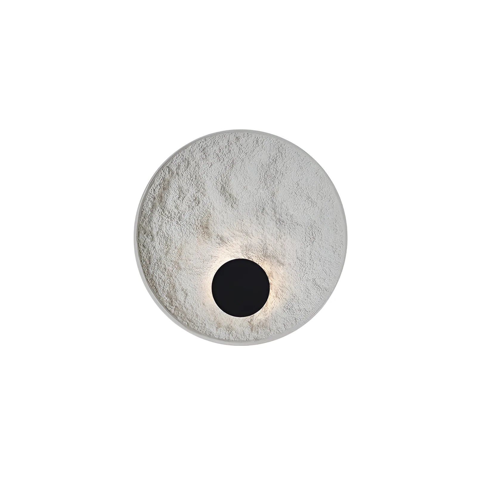 White iron wall lamp in modern design available in 300mm and 500mm sizes