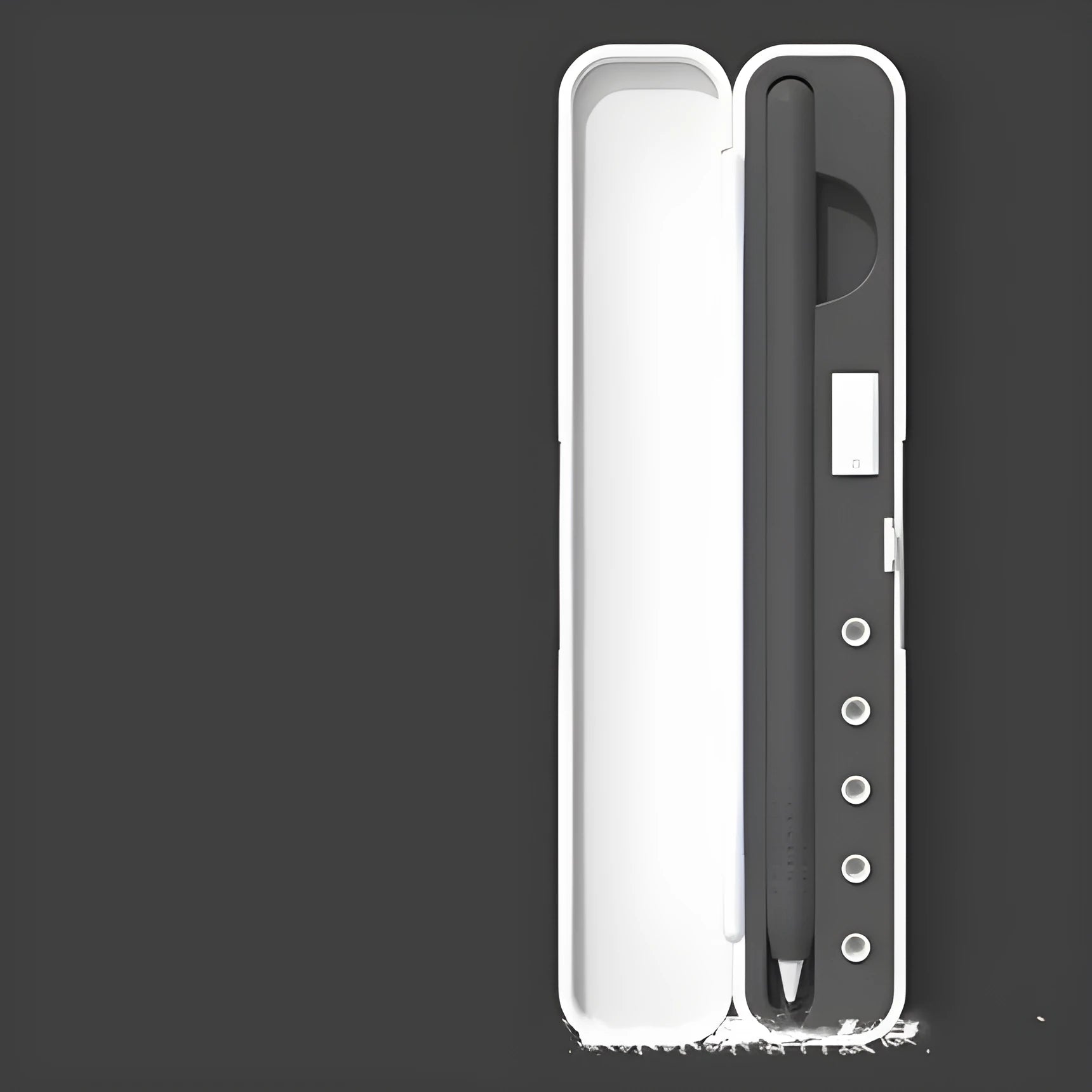 Hard-shell protective travel case for Apple Pencil 1st and 2nd Generation in multiple colours.