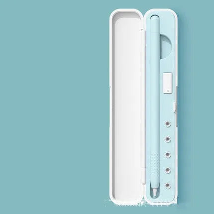 Hard-shell protective travel case for Apple Pencil 1st and 2nd Generation in multiple colours.