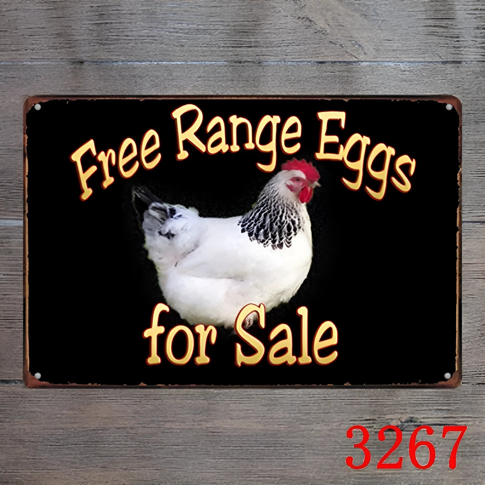Retro barbecue and beer themed metal tin painting wall sign, 20cm by 30cm in size.