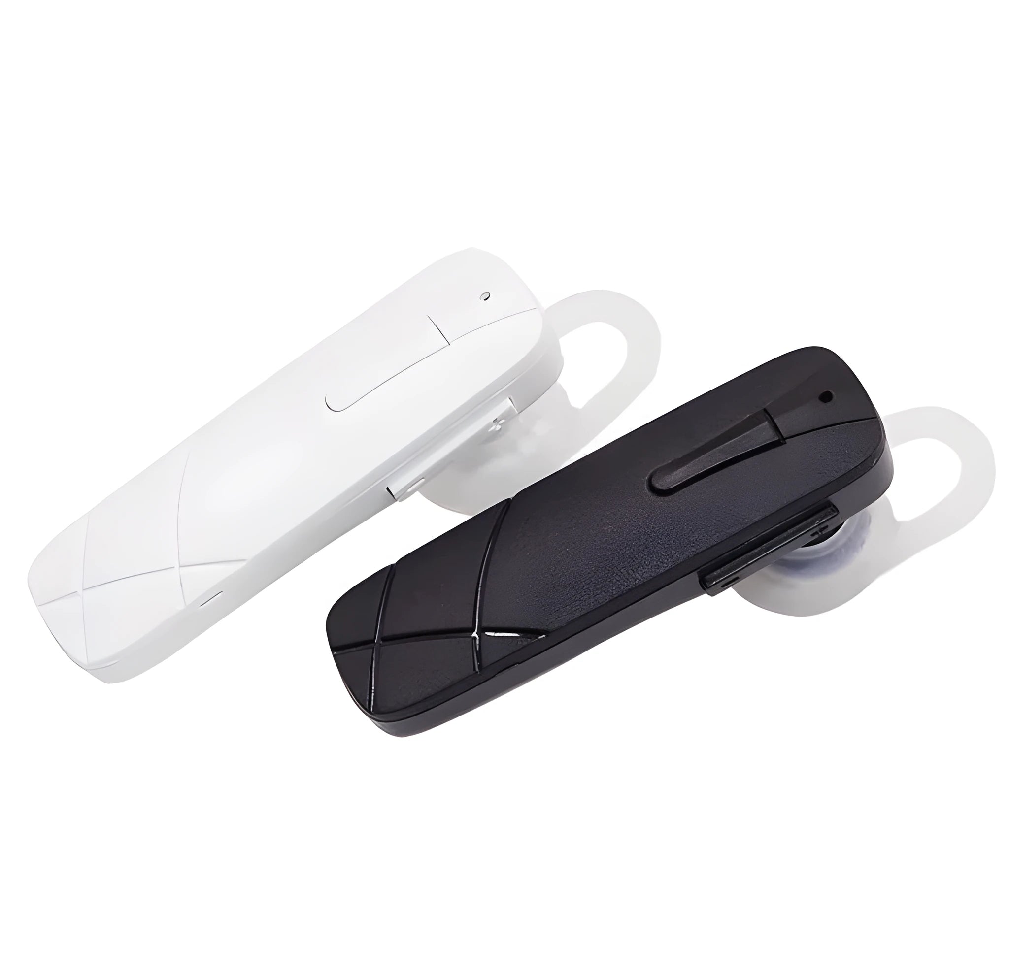 Black or white mini wireless Bluetooth earphones with earplug design