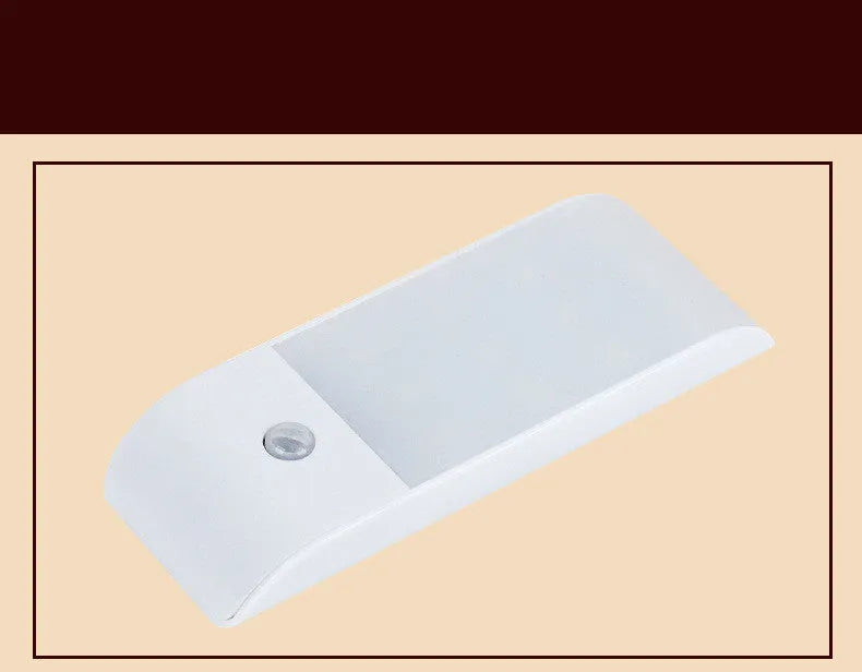 12LED rechargeable infrared sensor night light with PVC shade in new Chinese style