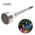 Stainless steel garden landscape light with LED illumination and waterproof IP44 rating