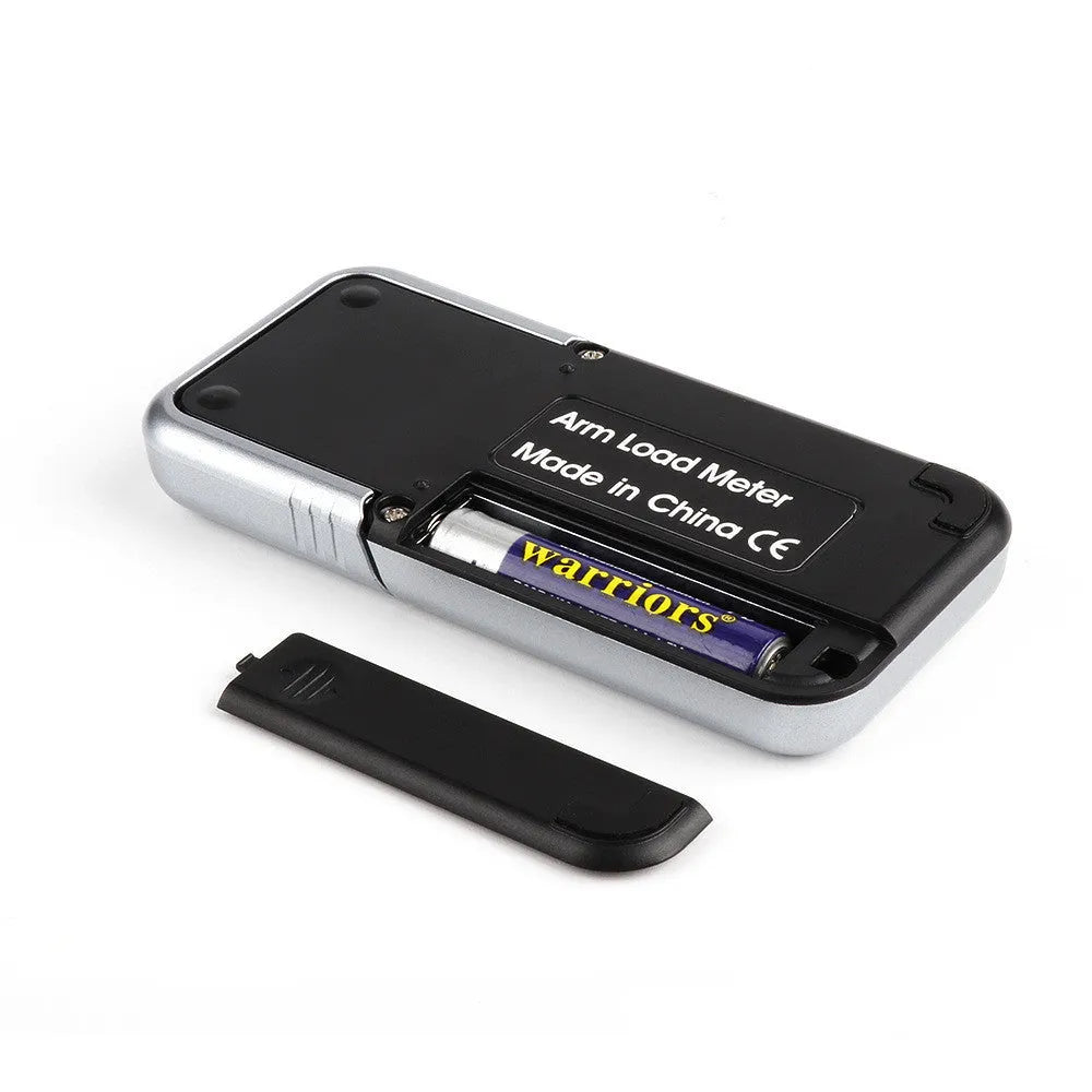 Digital precision scale with 100g capacity and 0.005g resolution on a dark surface