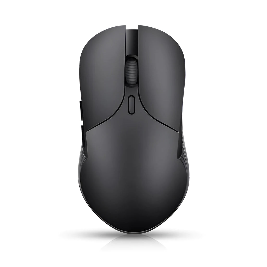 Blue smart voice translator mouse with 2.4G wireless connectivity and rechargeable design