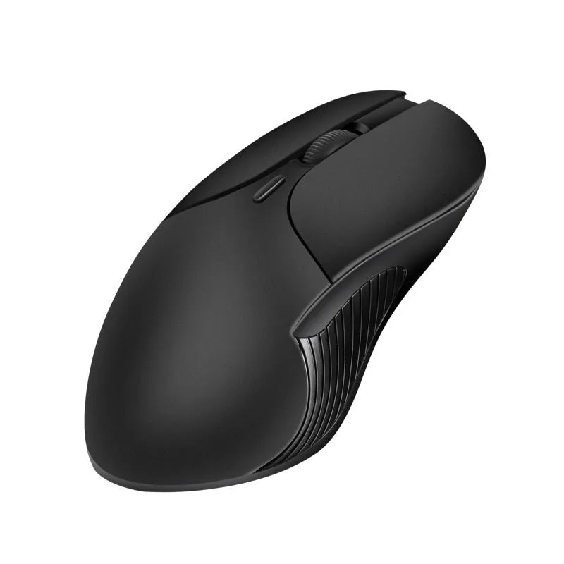 Blue smart voice translator mouse with 2.4G wireless connectivity and rechargeable design