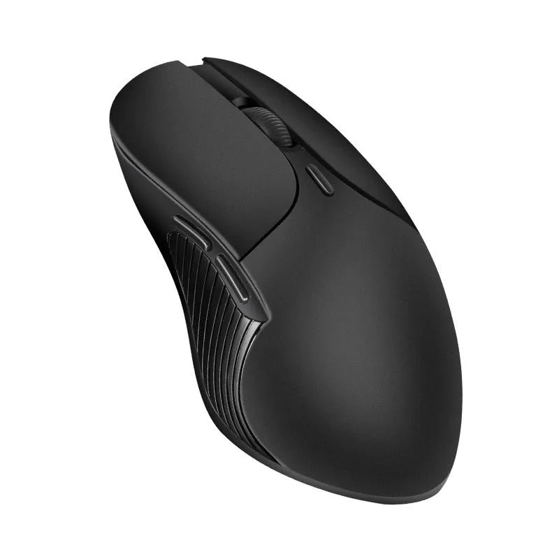 Blue smart voice translator mouse with 2.4G wireless connectivity and rechargeable design