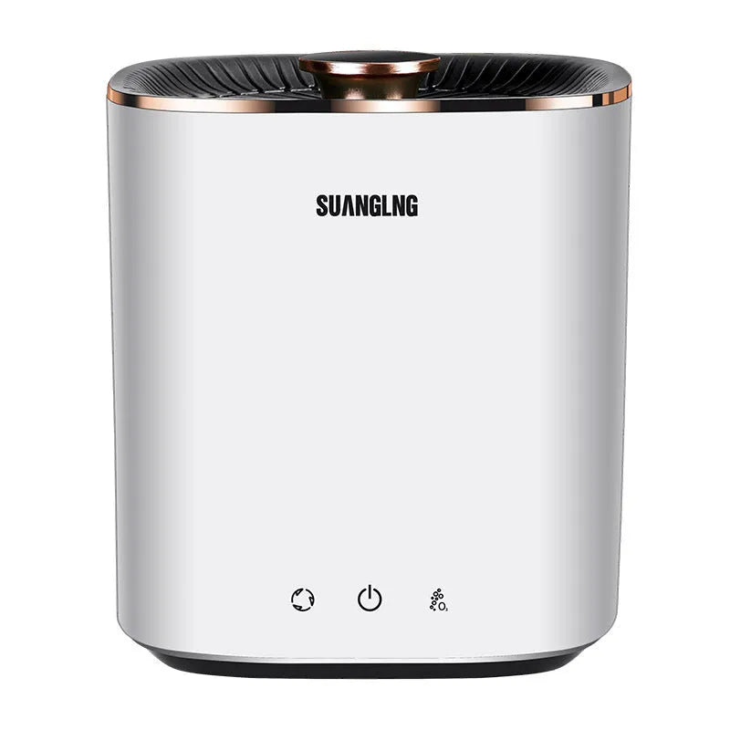Green mini portable washing machine for underwear with ozone sterilisation and 300mL capacity.