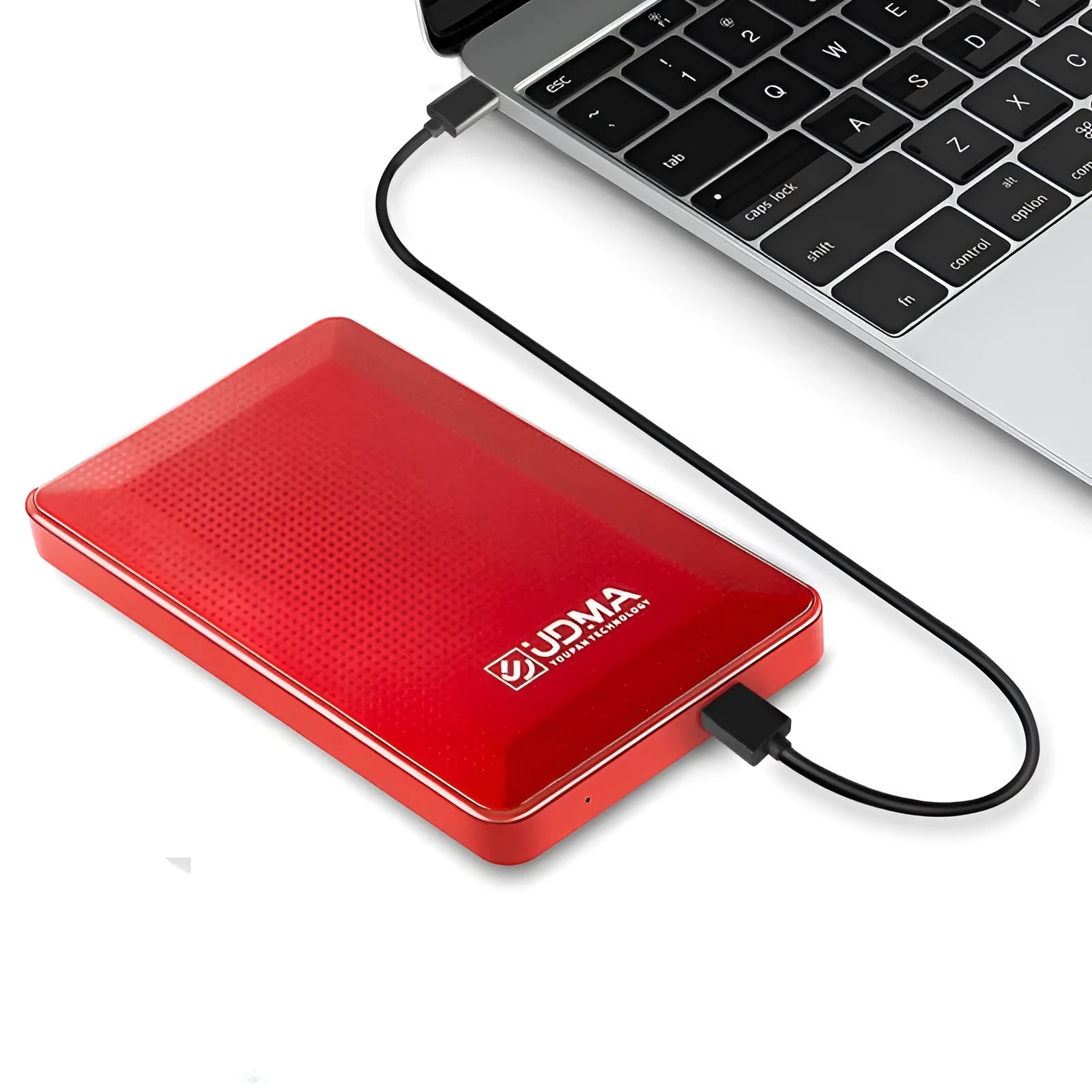 Udma mobile hard disk 750GB black ABS plastic shell portable external storage