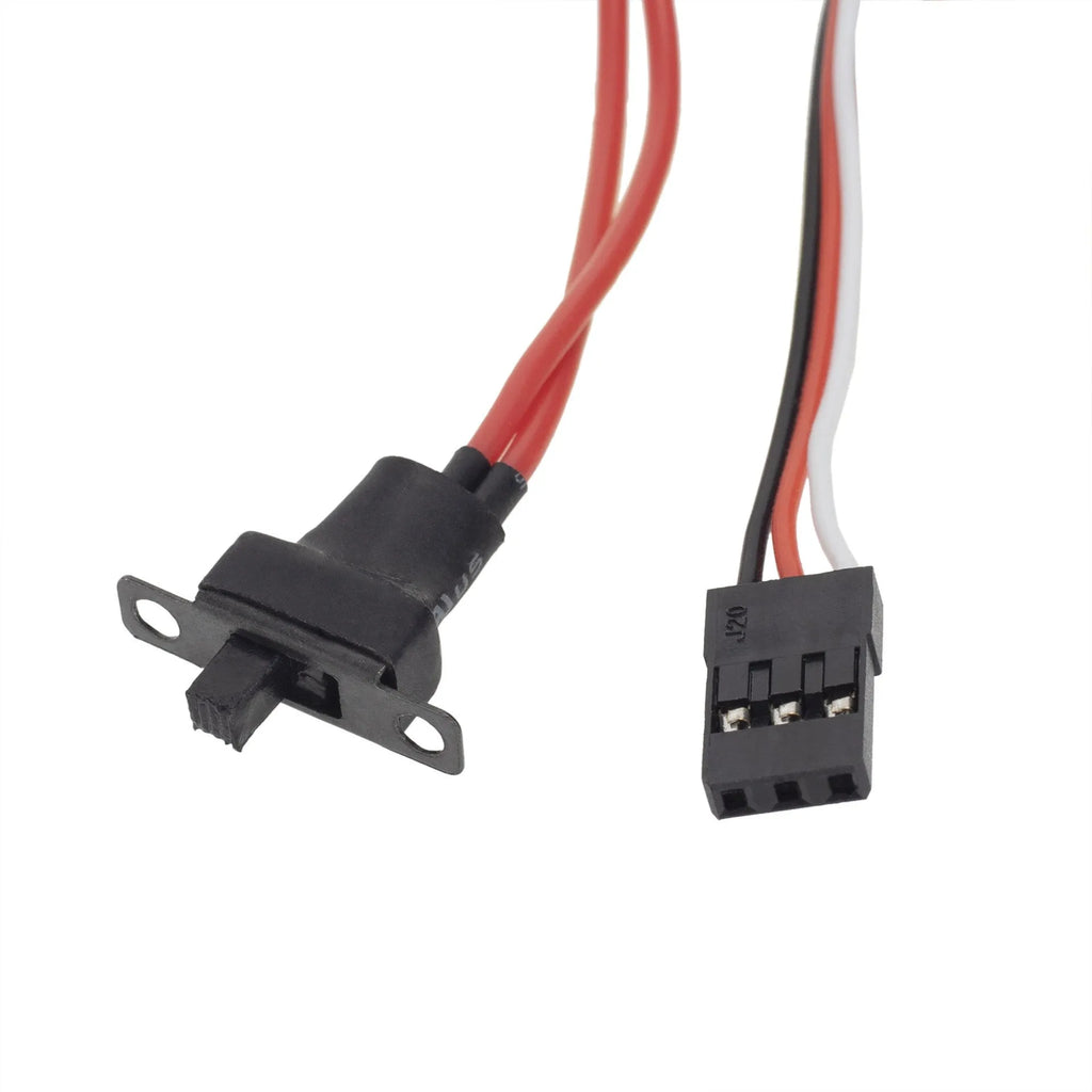 Small Boat 40A miniature brushed electronic speed controller for RC vehicles in colour G500.
