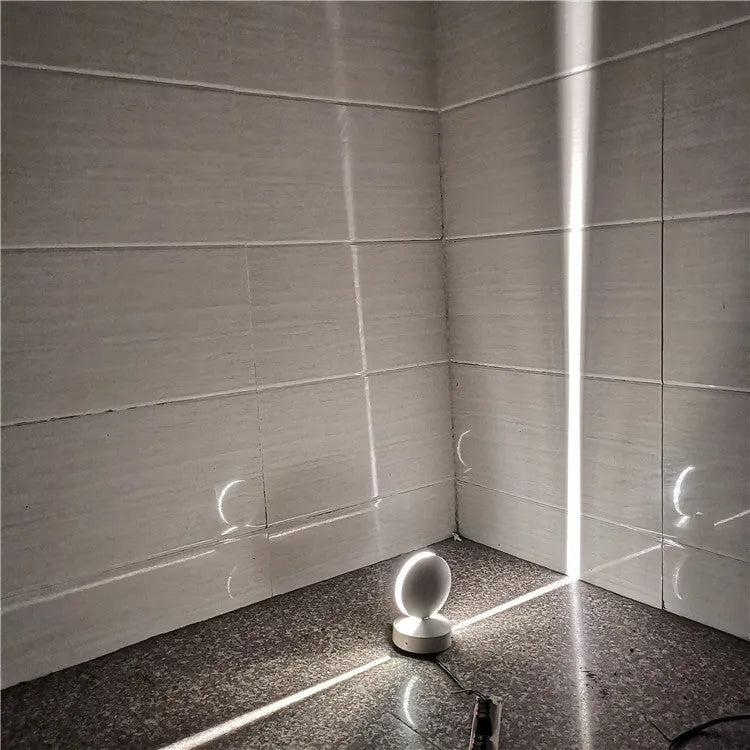 Modern aluminium bar-style LED wall spotlight lamp for corridors and commercial spaces