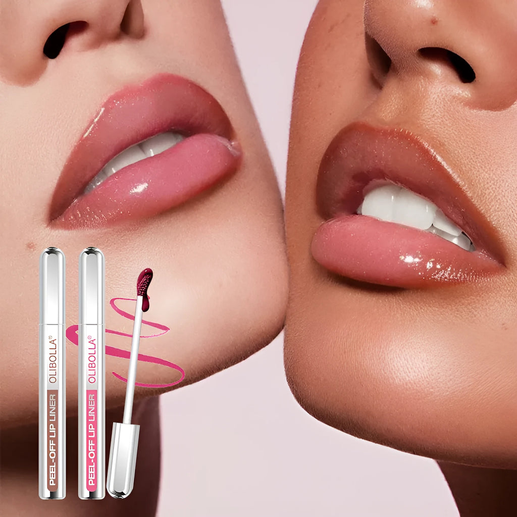 Matte waterproof dyed lip gloss 3.5ml five shades 01 to 05 with long-lasting colour
