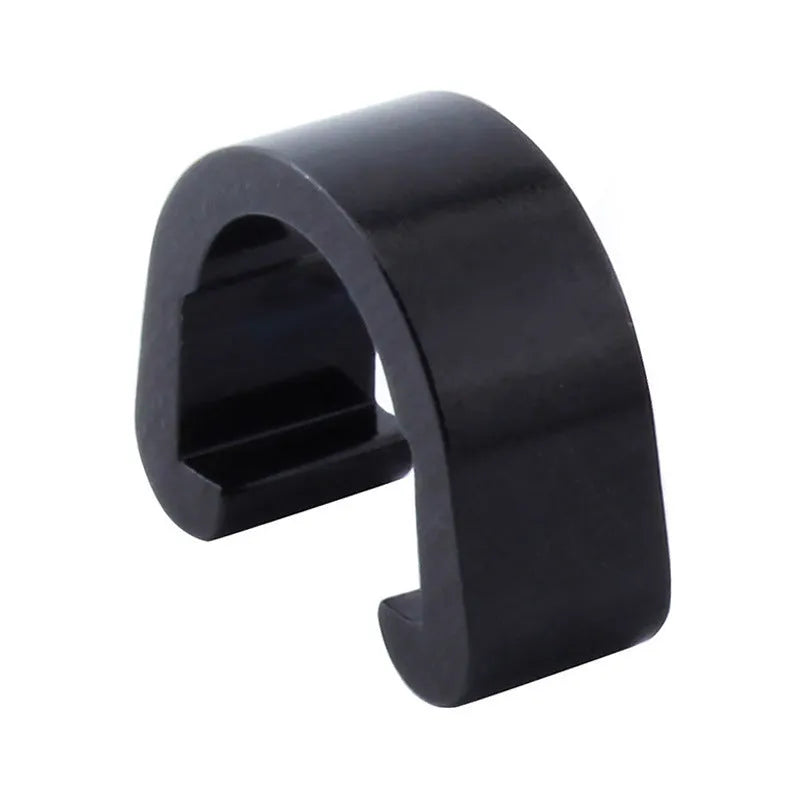 Aluminum alloy C buckle hardware fastener in multiple colours for paracord and keychain projects
