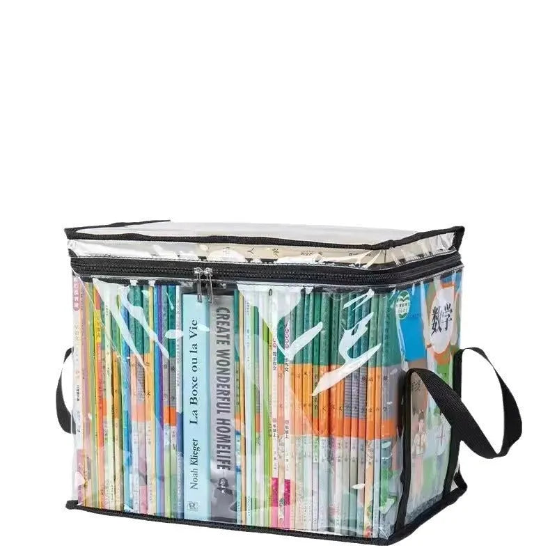 Large foldable PVC water buggy bag with transparent section showing 24 litre capacity