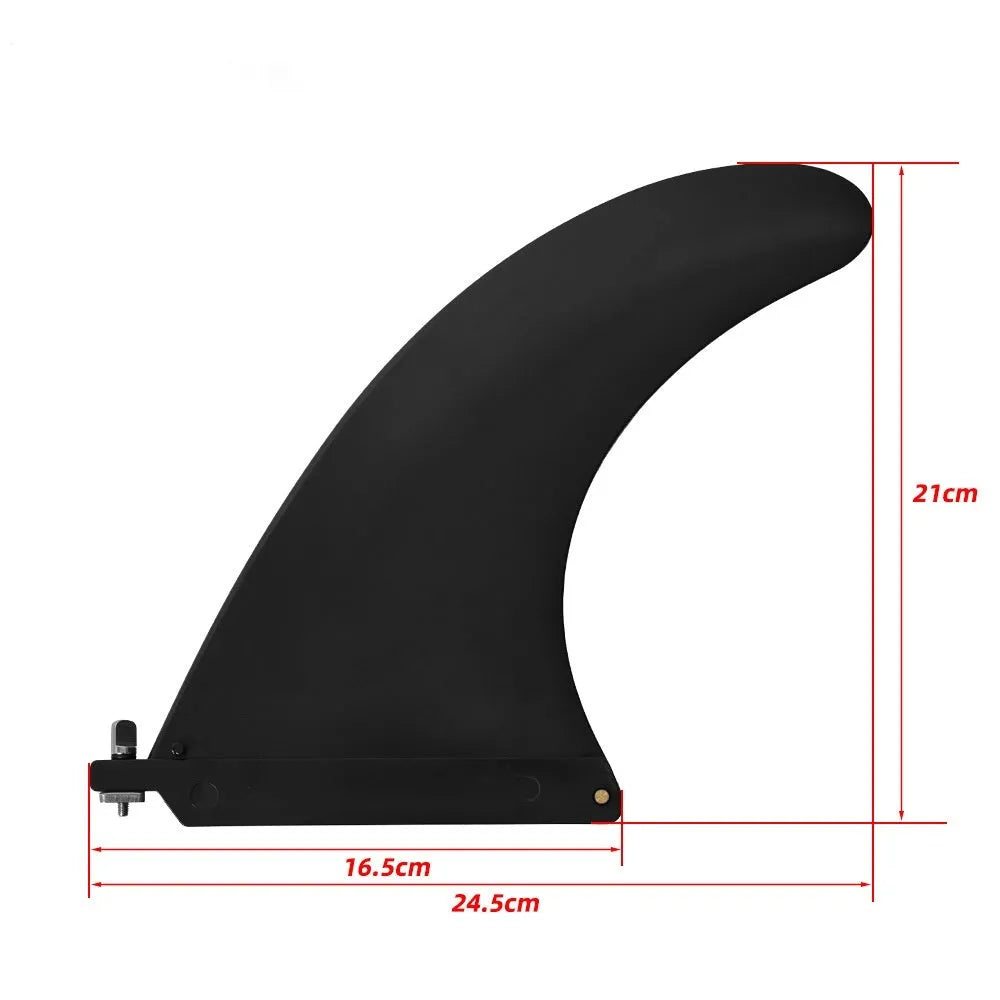 SUP water dispenser paddle with removable fish fins for inflatable paddle boards