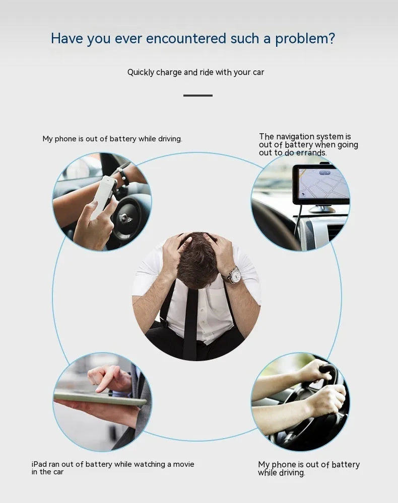 White QC30 single port USB car charger with QC2.0 fast charging for smartphones and tablets