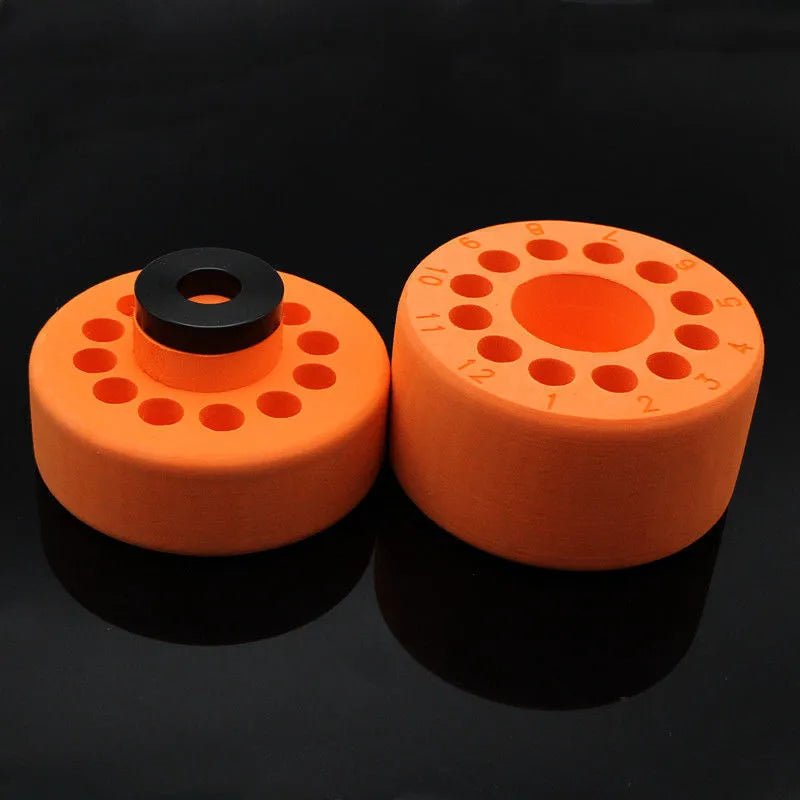 Orange metal and blue plastic gradient freezing cooling box for freezer cell recovery