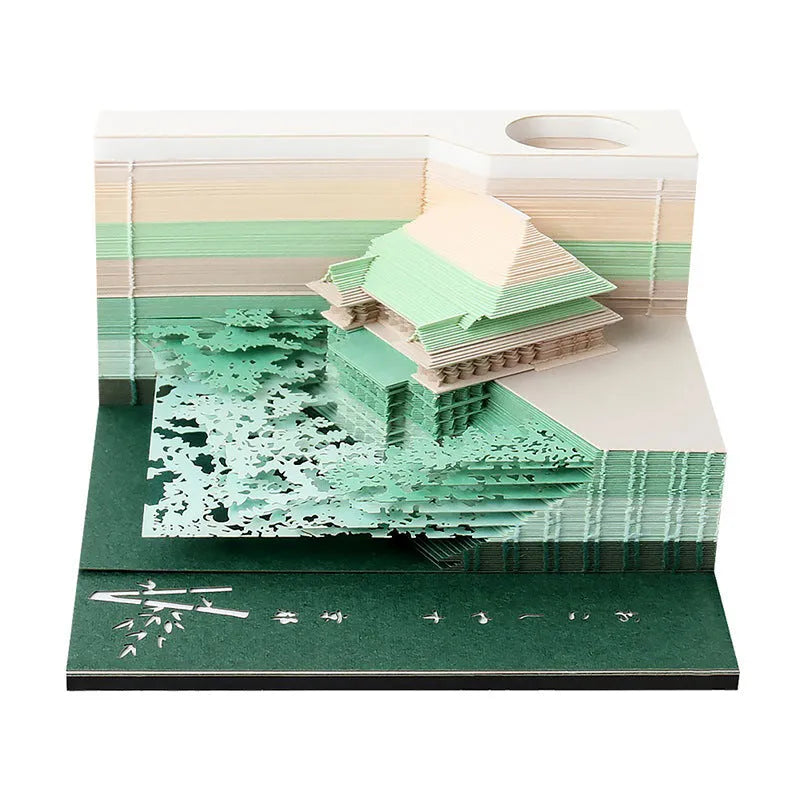 One Piece architectural building design sticky notes notepad 80x45mm