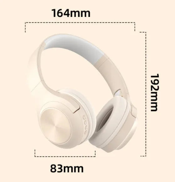 Wireless Bluetooth headset in chalk black colour showing creative design and head-mounted style