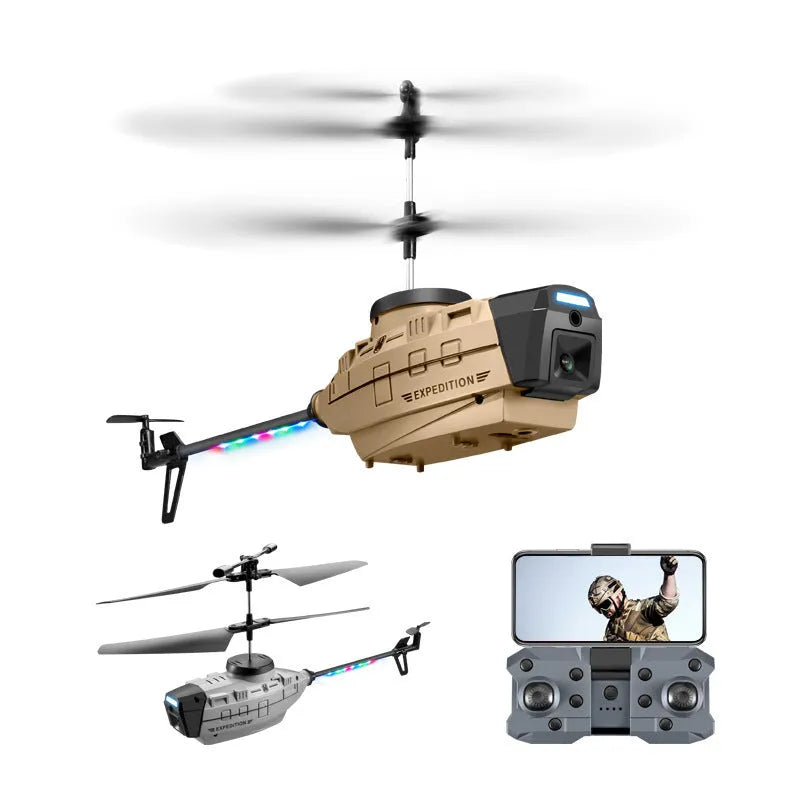 Heifeng Reconnaissance UAV toy helicopter with obstacle avoidance feature and gesture controls