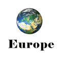 Glow in the dark 3D Earth planet wall sticker in luminous PVC material on a dark background.