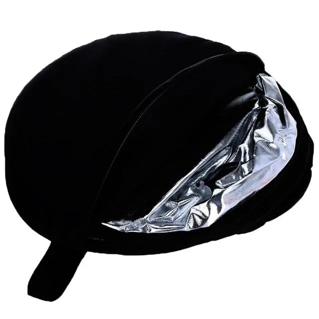 Collapsible 5-in-1 photography light reflector showing gold, silver, white, black, and translucent surfaces